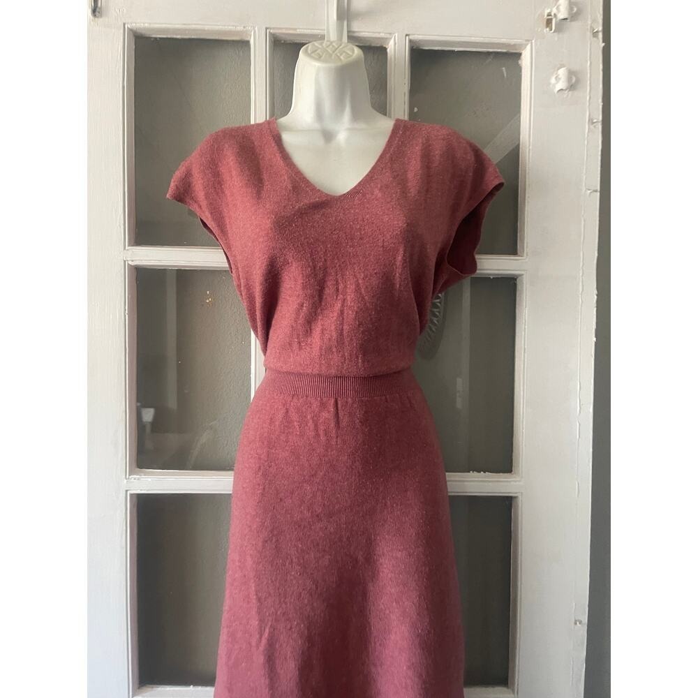 ANTHROPOLOGIE MATINEE SWEATER DRESS BY FROM THE HEART OF BUILDING 18 - Picture 7 of 9